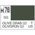 H078 Semi-Gloss Olive Drab 2 10ml
