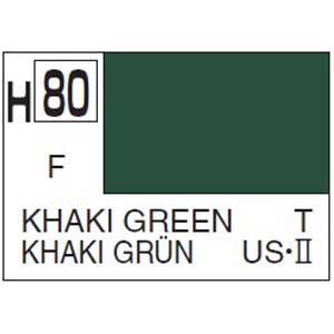 H080 Matt Khaki Green 10ml