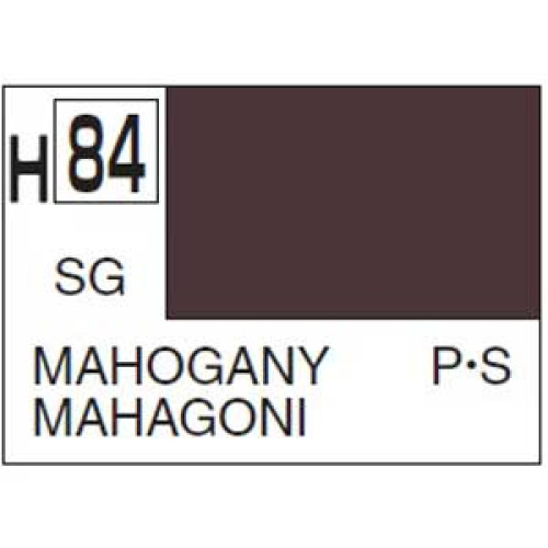 H084 Semi-Gloss Mahogny 10ml