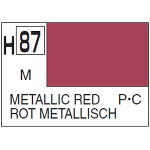 H087 Metallic Red 10ml