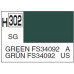 H302 Semi-Gloss Dark Green FS34092 10ml