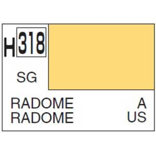 H318 Semi-Gloss Radome FS33613 10ml