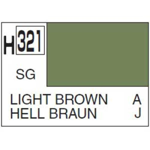 H321 Semi-Gloss Light Brown 10ml