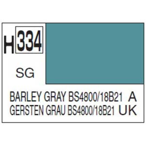H334 Semi-Gloss RAF Barley Grey BS4800/18B21 10ml