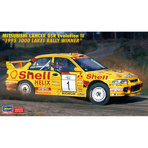 Mitsubishi Lancer GSR Evo III 1995 1000 Lakes Rally (1/24)