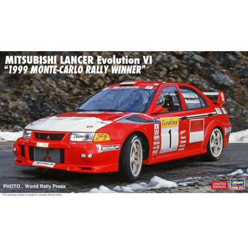 Mitsubishi Lancer Evolution VI, 1999 Monte Carlo Rally (1/24)