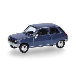 Renault R5, metallic blue (H0)
