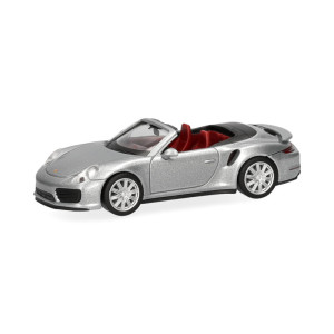 Porsche 911 (991) Turbo Cabriolet, Dolomite Silver (H0)