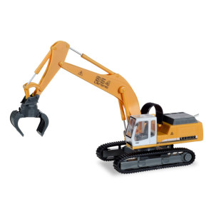 Liebherr crawler excavator 954 Litronic with sorting grabs (H0)