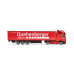 Mercedes-Benz Actros L ProCabin Gigaspace curtain canvas semitrailer - Quehenberger (H0) Mercedes-Benz Actros L ProCabin Gigaspace curtain canvas semitrailer - Quehenberger (H0)