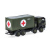 Iveco Trakker 8x8 truck with 20 ft. container - Bundeswehr (H0) Iveco Trakker 8x8 truck with 20 ft. container - Bundeswehr (H0)