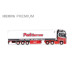 Camion semi-remorque frigorifique Scania CS 20 toit haut PWT - Peter Wouters (H0) Camion semi-remorque frigorifique Scania CS 20 toit haut PWT - Peter Wouters (H0)