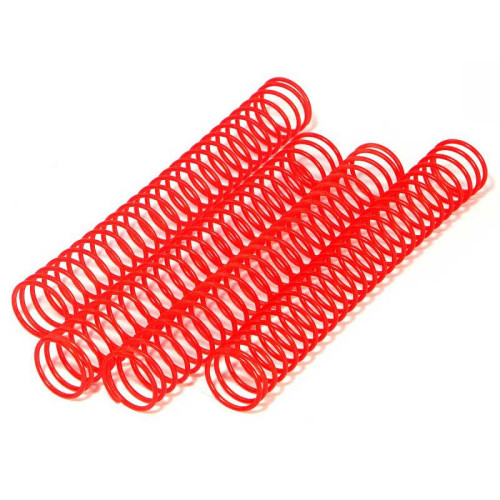 Shock Spring 14.4x117x1.2mm 25 Coils Savage (Red) (4Pcs) Shock Spring 14.4x117x1.2mm 25 Coils Savage (Red) (4Pcs)