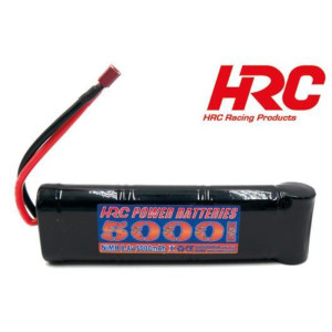 Battery - 7 cells - NiMH - 8.4V 5000mAh - Flat Stick - Ultra T-Plug