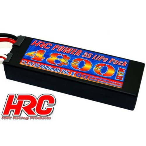 LiPo 3S 11.1V 4800mAh 70C LCG (Deans) LiPo 3S 11.1V 4800mAh 70C LCG (Deans)