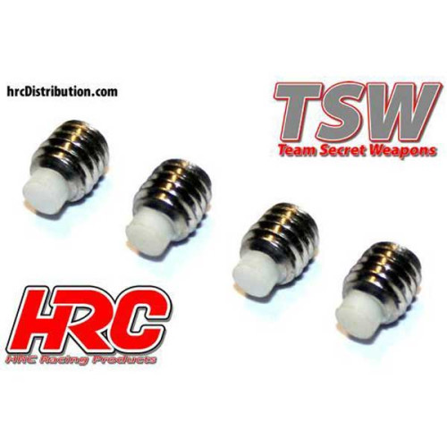 M4 Droop Screws with Delrin Post - 6mm