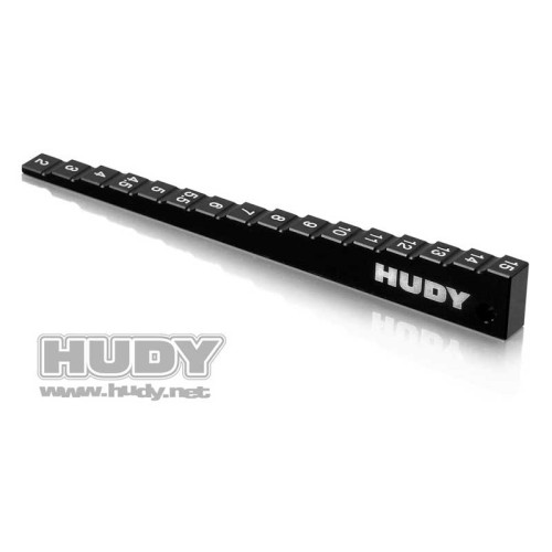 Chassis Ride Height Gauge Stepped 0 mm to 15 mm