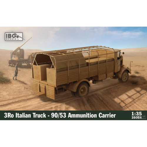 3RO Italian Truck 90/53 Ammunition Carrier (1/35)
