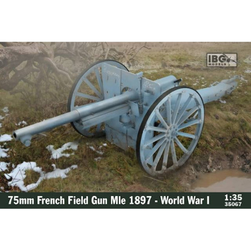 75mm French Field Gun Mle 1897 World War I (1/35)