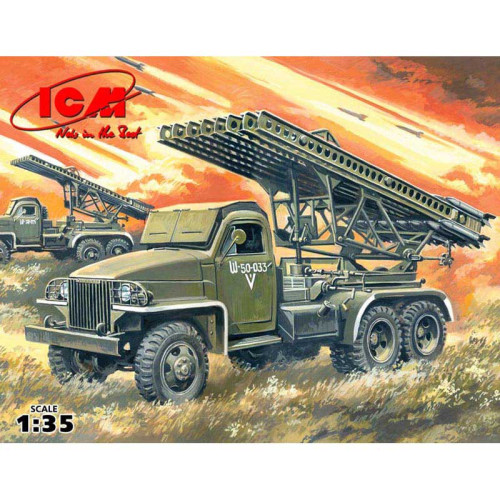 BM-13-16N WWII Soviet Multiple Launch Rocket System (1/35)