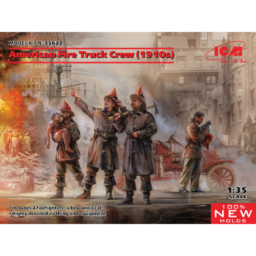 American Fire Truck Crew (1910s) (1/35) American Fire Truck Crew (1910s) (1/35)