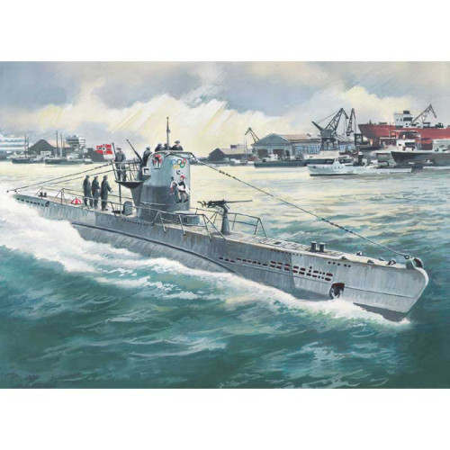 German Submarine U-Boat Type IIB 1943 (1/144)