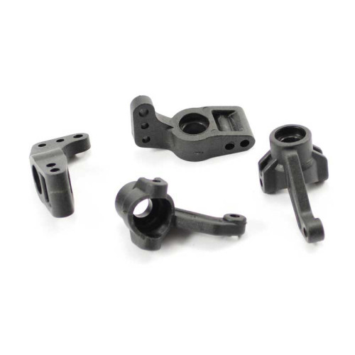 Steering Hubs (L/R) + Rear Hub Carriers (L/R)