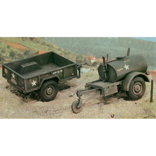 250 gal.s Tank Trailer - M101 Cargo Trailer (1/35) 250 gal.s Tank Trailer - M101 Cargo Trailer (1/35)