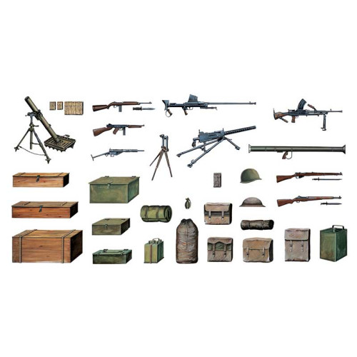 Accessoires de batailles de la Seconde Guerre mondiale (1/35) Accessoires de batailles de la Seconde Guerre mondiale (1/35)
