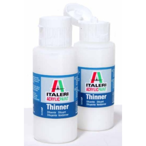 Peinture acrylique Diluant (60ml)  Italeri Peinture acrylique Di