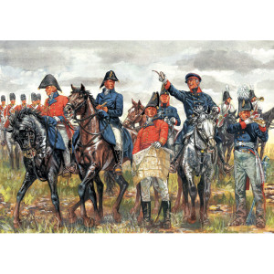 British and Prussian General Staff - Waterloo 200 Years (1/72)