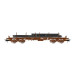 SNCF Flat wagon Rmms loaded with steel plates (H0) SNCF Flat wagon Rmms loaded with steel plates (H0)