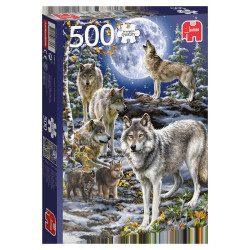 Wolf Pack in Winter (500Pcs)