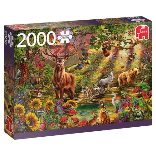 Magic Forest at Sunset - 2000 Pieces Magic Forest at Sunset - 2000 Pieces
