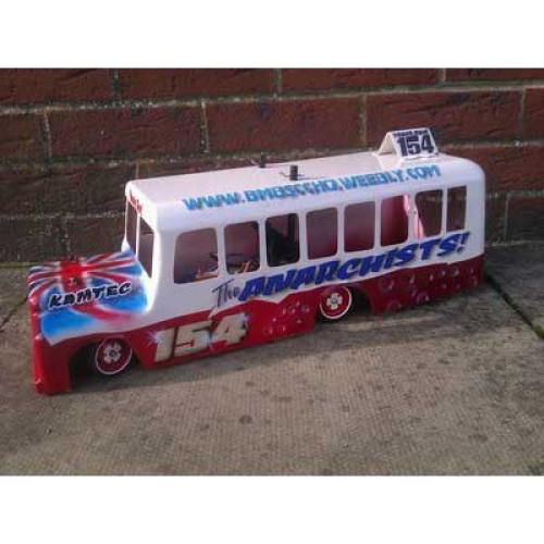 American School Bus Banger Racing V12 bodyshell