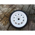 Front White Jag Wheels and Tyres Jap46 (1/12) Front White Jag Wheels and Tyres Jap46 (1/12)