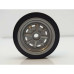 Front Silver RoStyle Wheels and Tyres JAP46 (1/12) Front Silver RoStyle Wheels and Tyres JAP46 (1/12)