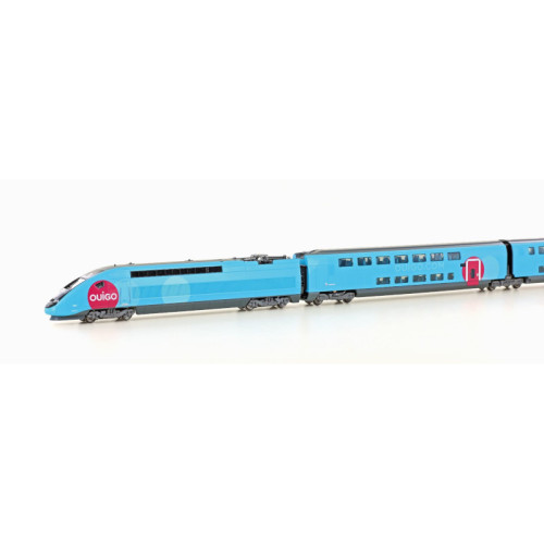 SNCF/OUIGO High Speed Train duplex 10-Car Set (N) SNCF/OUIGO High Speed Train duplex 10-Car Set (N)