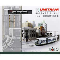 Unitram Starter Set Hiroshima Electric Railway Type 1000 (N) Unitram Starter Set Hiroshima Electric Railway Type 1000 (N)