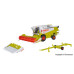 CLAAS combine harvester with cut- and corn header (H0)