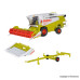 CLAAS combine harvester with cut- and corn header (H0)