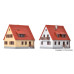 Settlement house from the 1930s, 2 pieces (Z) Settlement house from the 1930s, 2 pieces (Z)