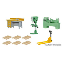 Workshop installation, finished model (N)