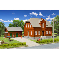 Settlement house with annexe in Oberhausen (H0)