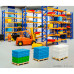 Deco-set Pallet shelving system, 4 pieces (H0)