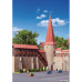 Town wall with round tower in Weil (H0)