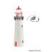 Lighthouse with LED-beacon (H0) Lighthouse with LED-beacon (H0)