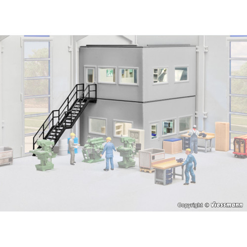 Office area for industrial halls (H0)