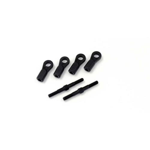 Tie Rod Set Steel 4x40mm (2Pcs)