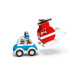 Fire Helicopter & Police Car Fire Helicopter & Police Car